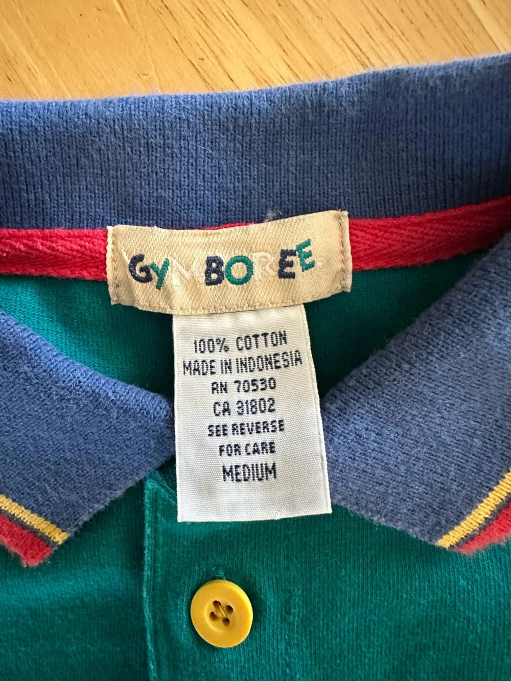 Vintage Gymboree Teal Polo Shirt | Classic Collared Kids Shirt | 90s/2000s Style